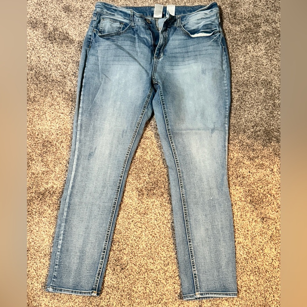 Time and Tru Light Blue Skinny Jeans